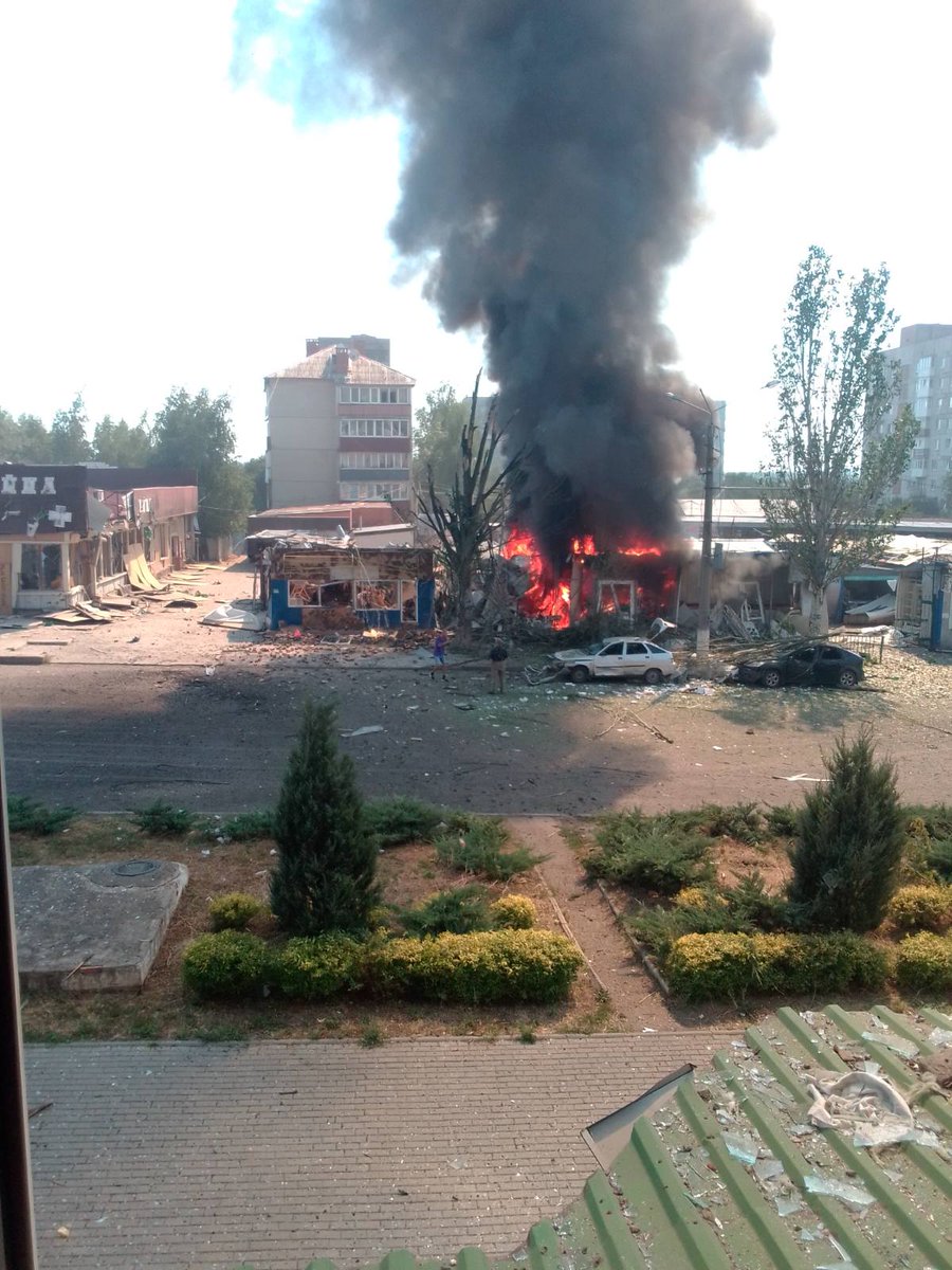 Russian troops shelled Bakhmut