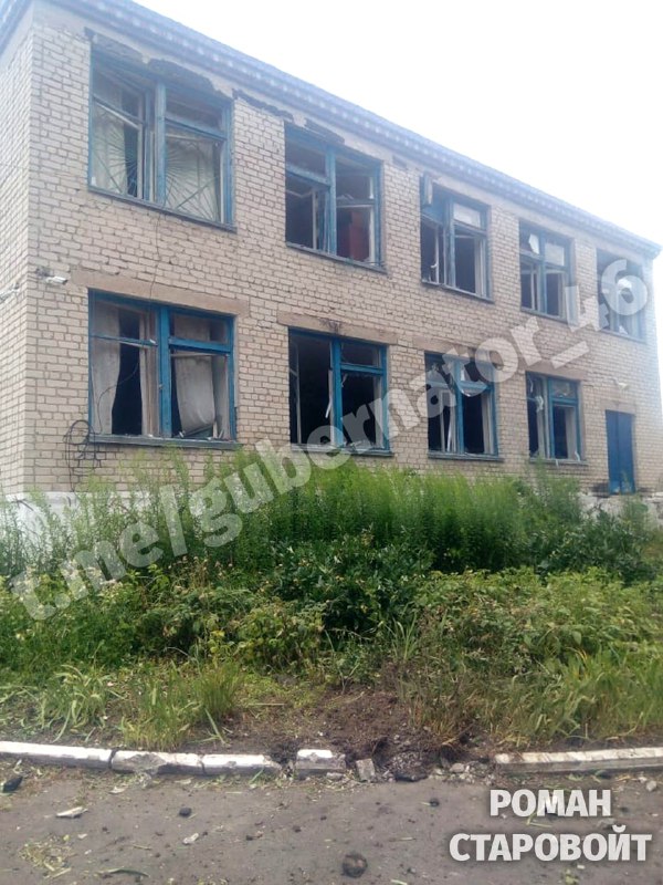 Governior of Kursk region says 25 mortar mines damaged buildings in Dronivka village near the border of Ukraine