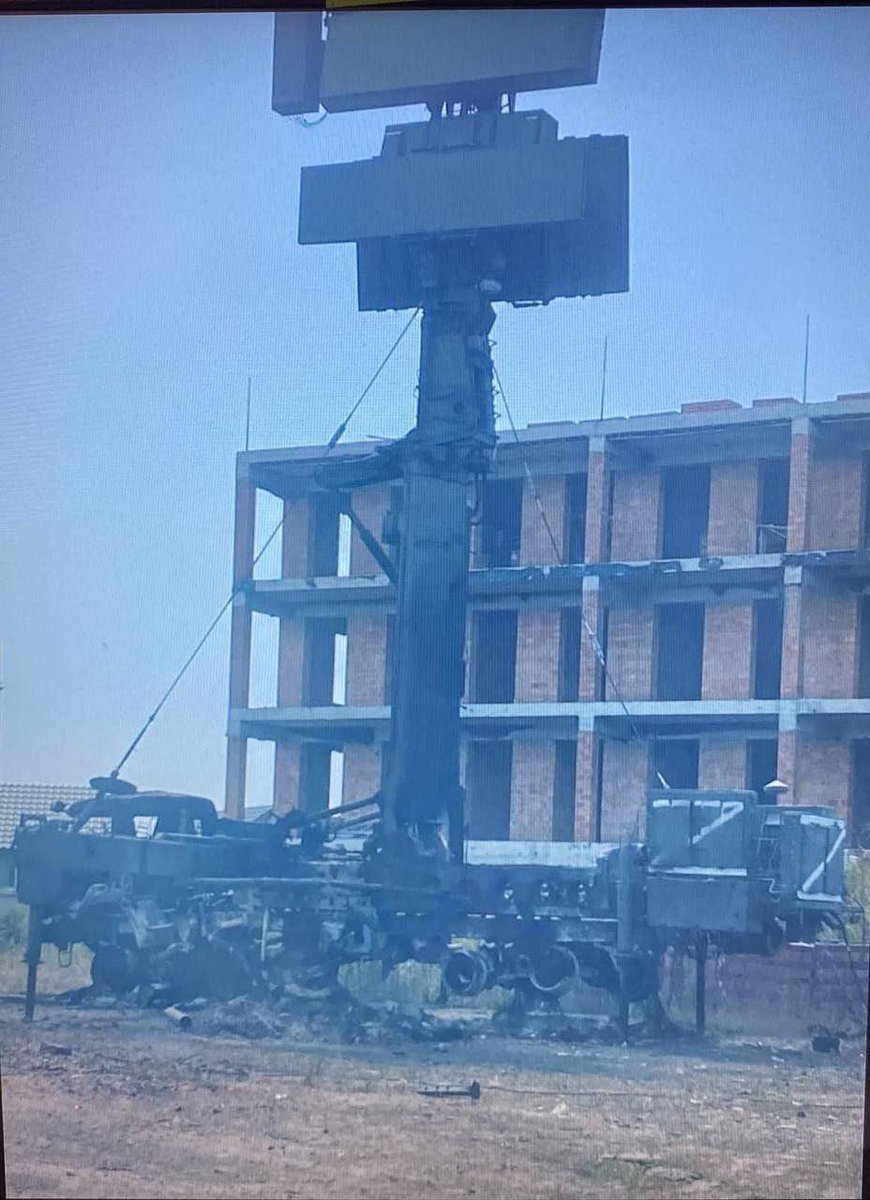 Russian radar 48Ya6-K1 Podlyot-K1 was destroyed near Skadovsk