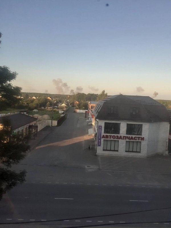 Explosions reported near Klimovo, Klintsy and Kurkovichi village of Briansk region this morning