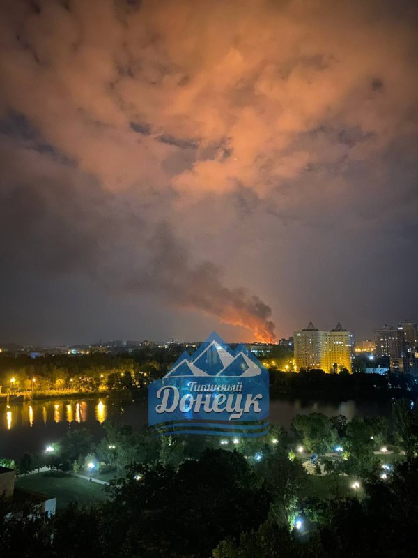 Big explosion reported in Kalininsky district of Donetsk