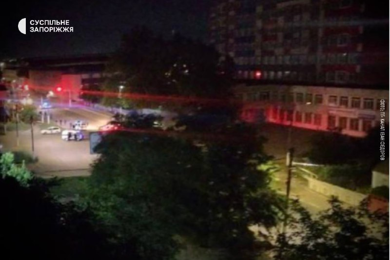 Explosion reported in Melitopol at police station