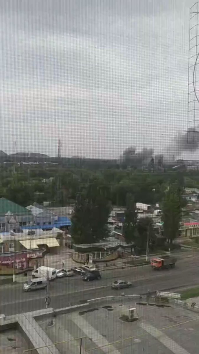 Explosions reported in Makiivka