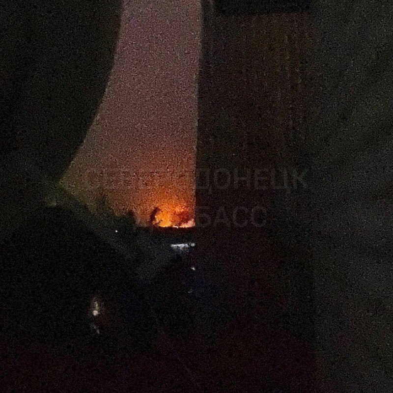 Explosions reported at ammunition depot in Rodakovo of Luhansk region