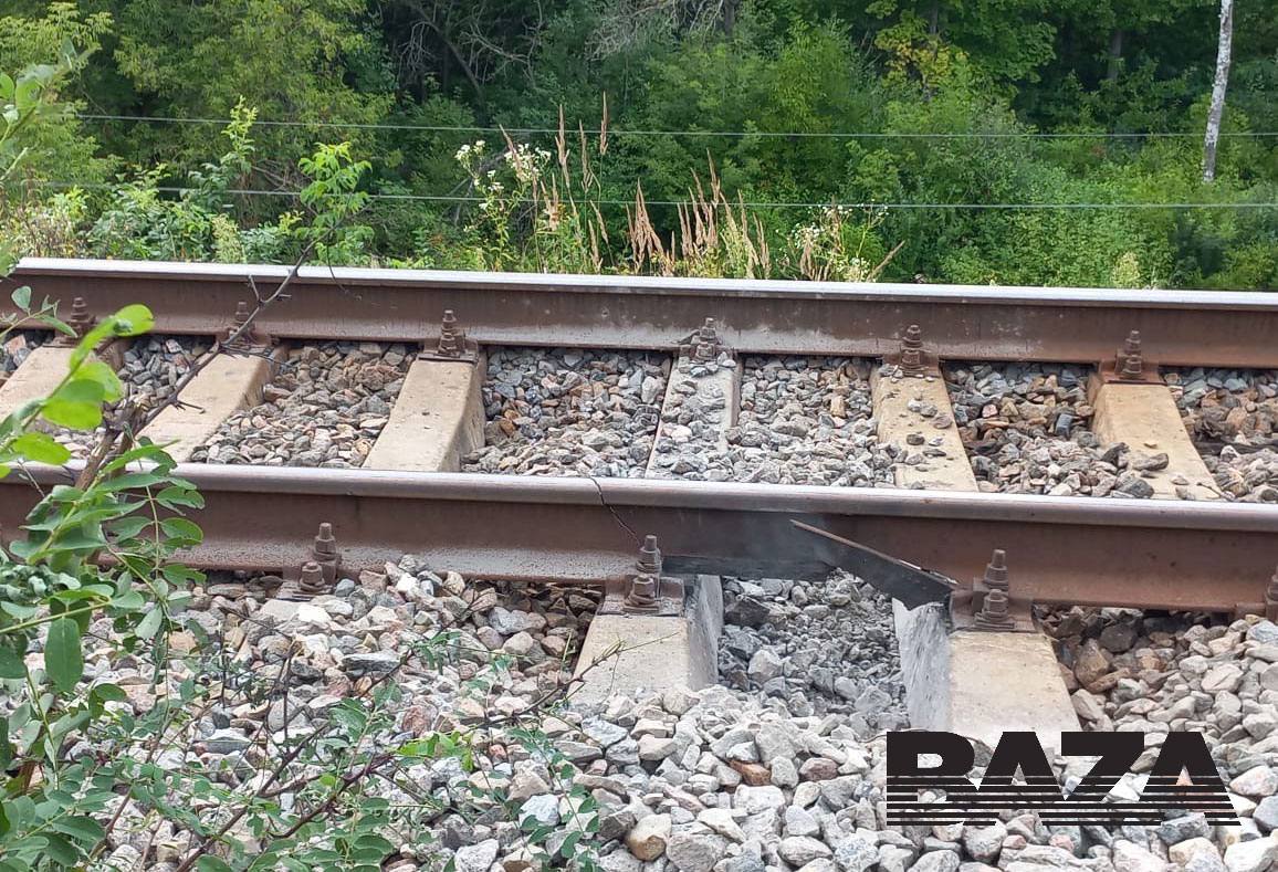 Railway blown up in Kursk region of Russia