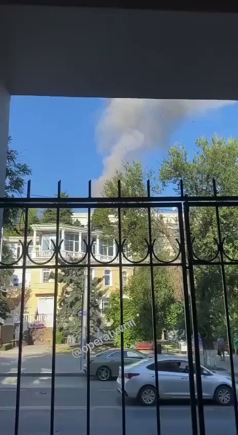 Fire at HQ of Black Sea Fleet in Sevastopol