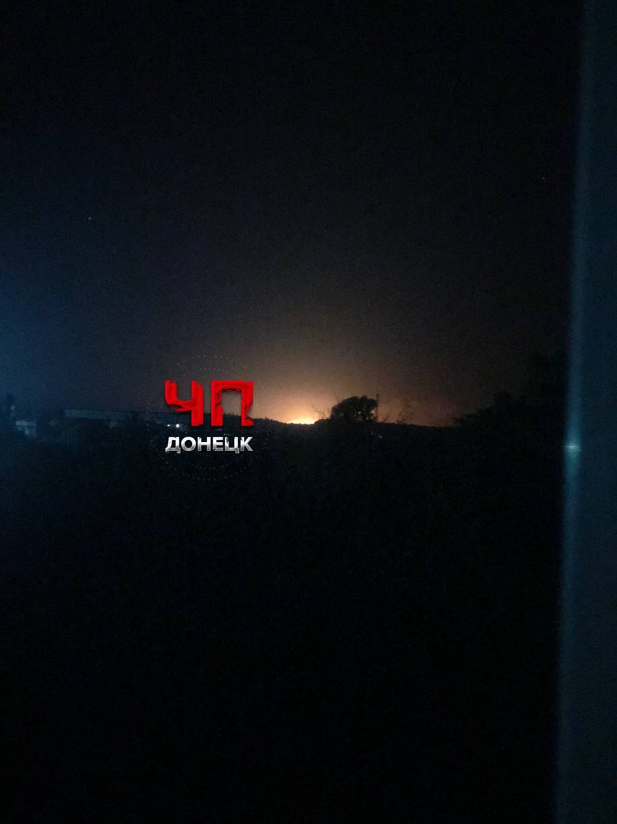 Explosions at ammunition depot at Rozdolne
