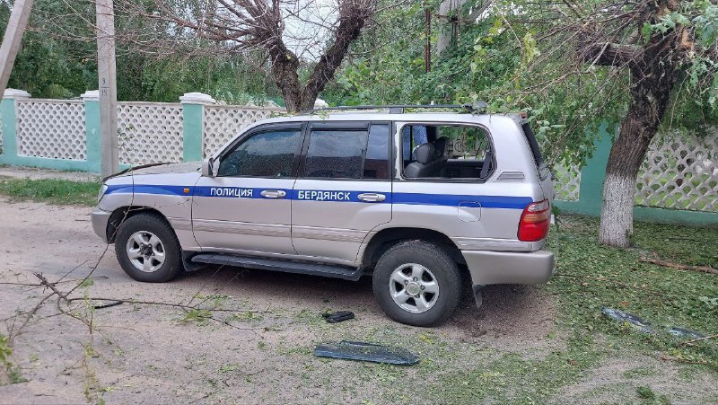 Occupation authorities official wounded in an explosions of a car in Berdiansk