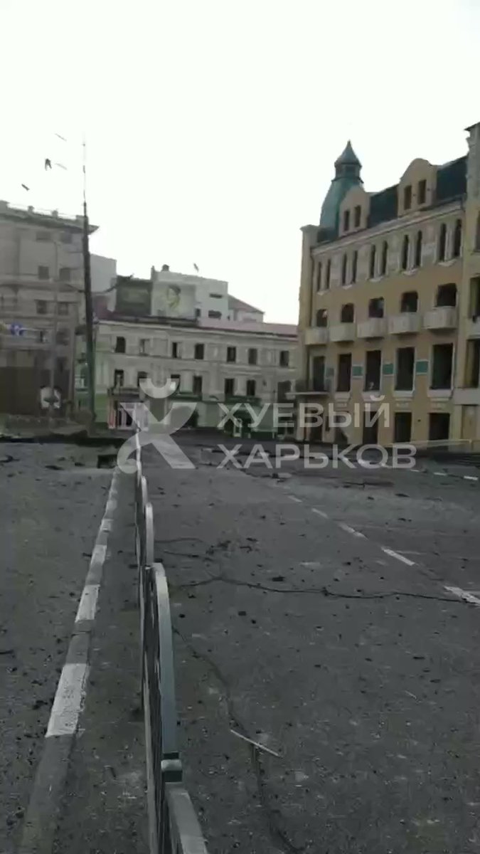 Russian army conducted missile strike at Pavlivska square in Kharkiv