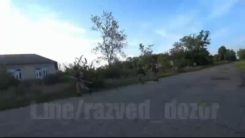 Russian forces in Udy village of Kharkiv region