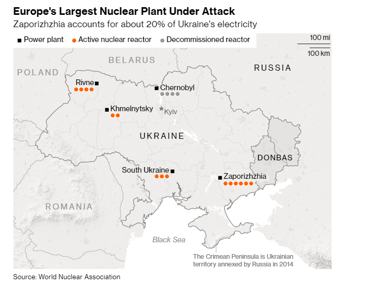 International monitors are heading to Ukraine's Zaporizhzhia nuclear power plant as part of an effort to evaluate and stabilize the situation