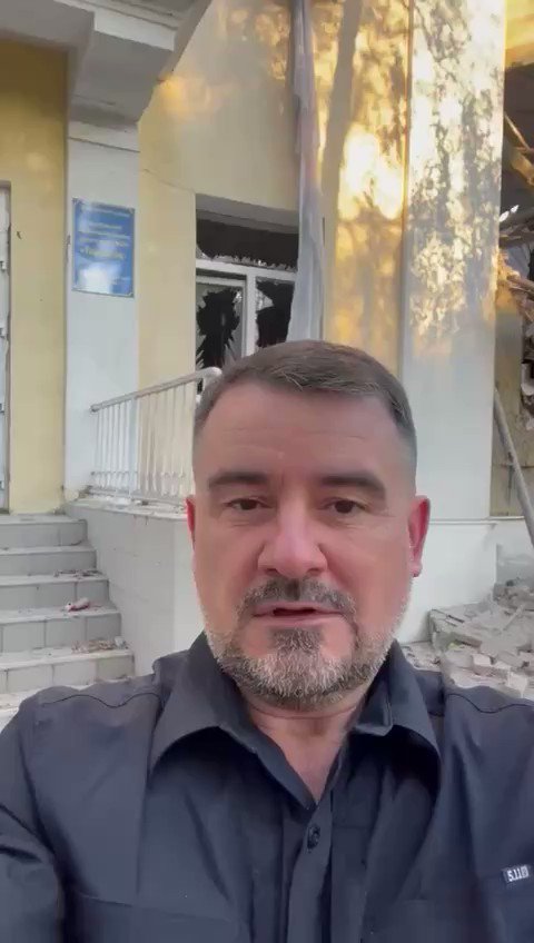 Kindergarten was destroyed as result of shelling in Sloviansk