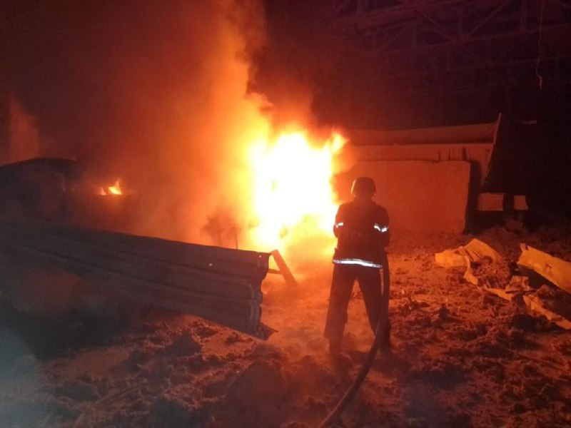 Russian army shelled several towns and cities in Donetsk region yesterday, several people wounded