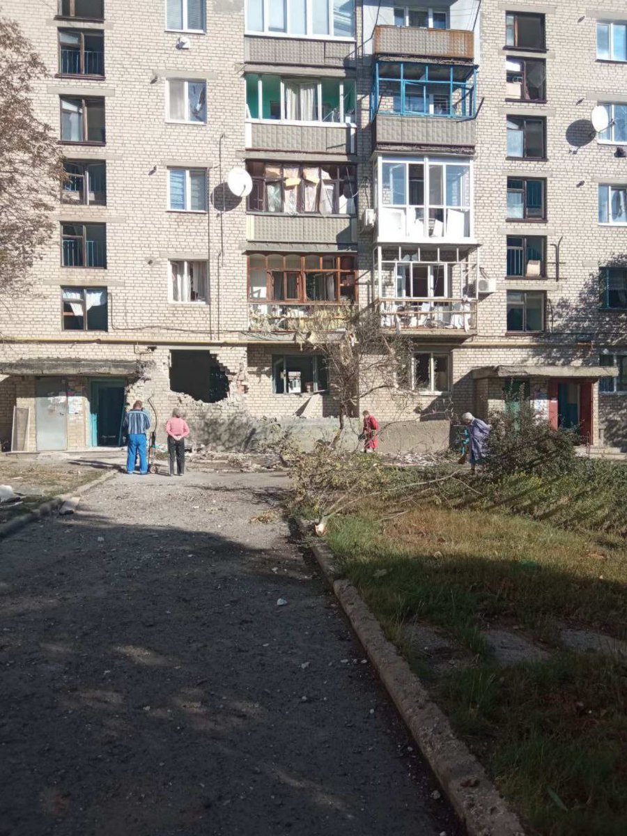 Widespread damage in Bakhmut as result of daily shelling