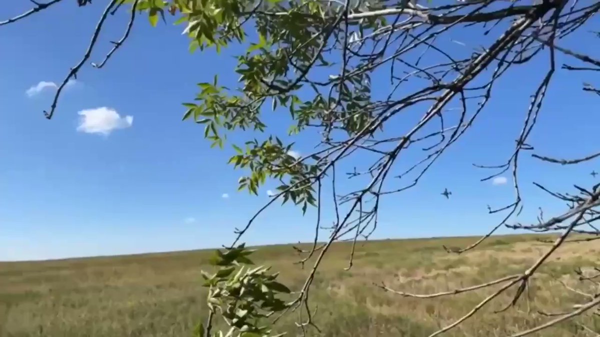 Ukrainian forces hit Russian Su-25 aircraft near Volokhovy Yar, Kharkiv Oblast