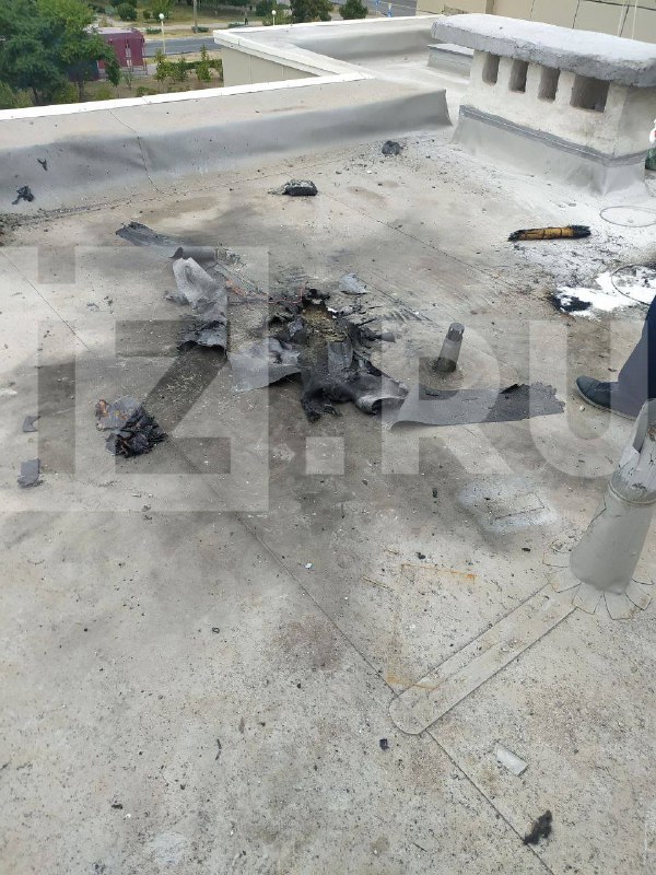 Occupation authorities say a drone hit administration building in Enerhodar