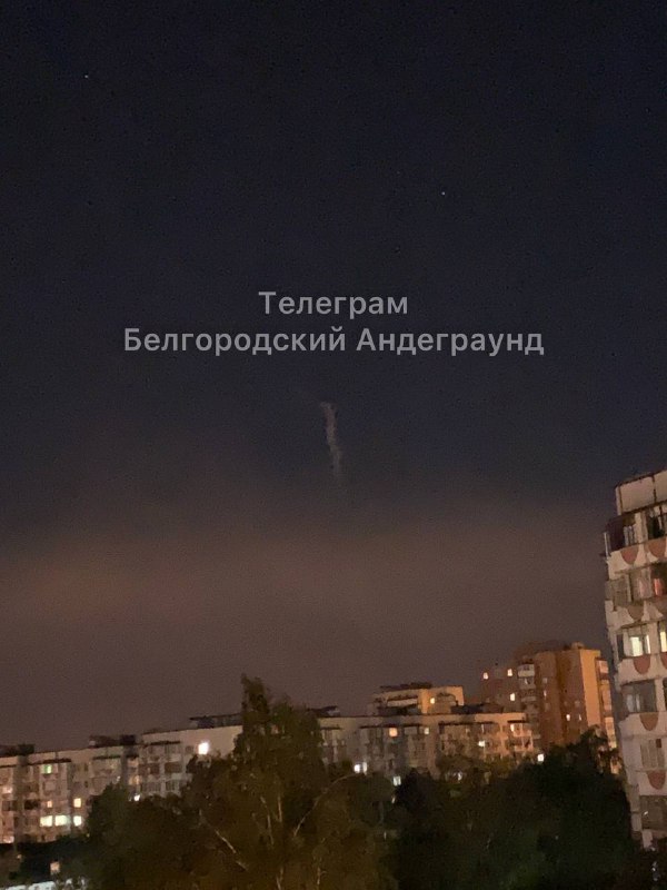 Explosions over Belgorod and region, reportedly one of the missiles launched towards Kharkiv exploded