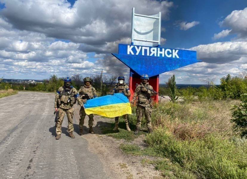Ukrainian military reached Kupiansk