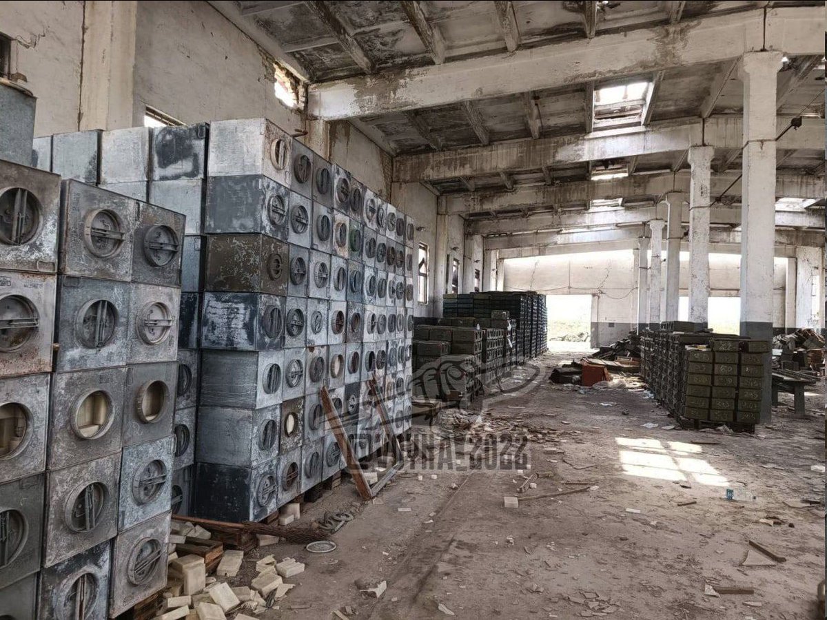 Ukrainian military captured military arsenal in Balakliia