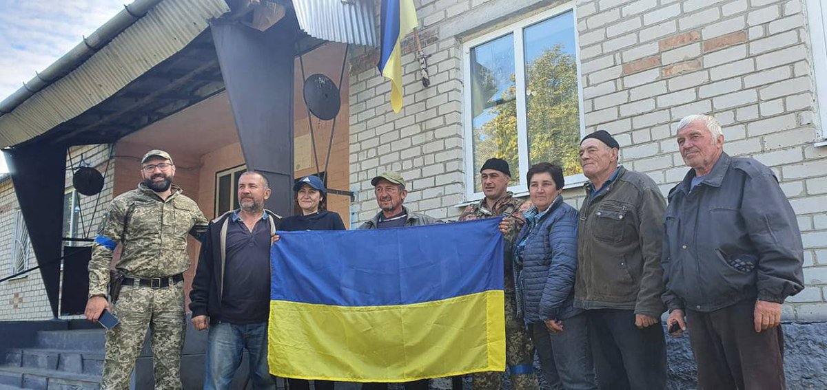 Velyki Khutory settlement in Kharkiv Oblast is under Ukrainian control