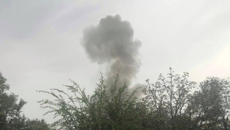 Missile strike in Kryvyi Rih