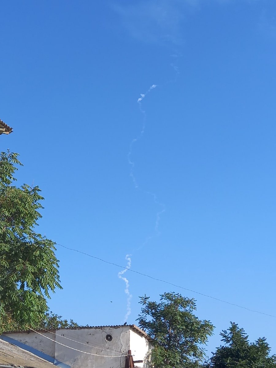 Explosions and missile launches reported this morning in Dzhankoi, occupied Crimea