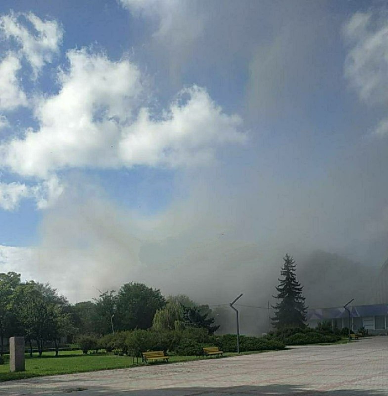 Explosions reported at Russian military base in Kherson