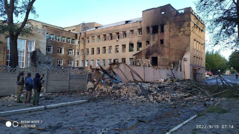 Russian base was destroyed in occupied Kadiivka, Luhansk region