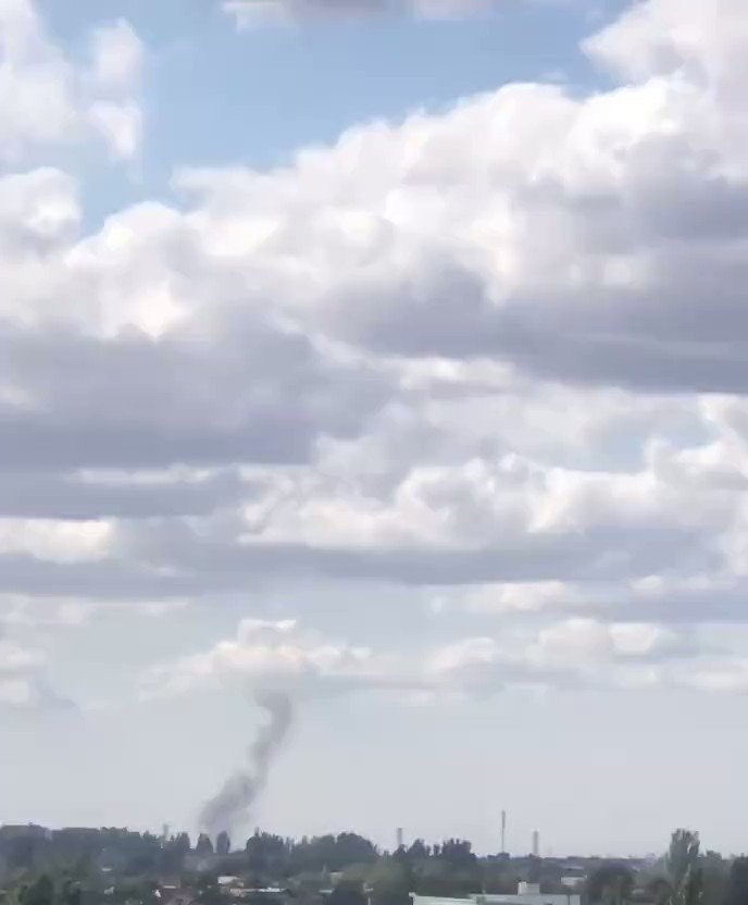 New explosions at airfield in Melitopol