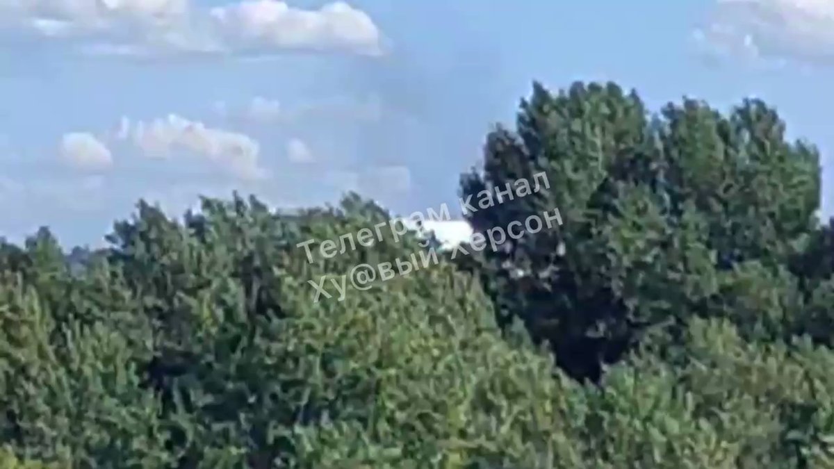 Russian troop accumulation point was reportedly hit in Nova Kakhovka