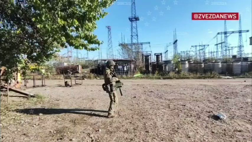 Russian troops captured Donbaska 750 substation