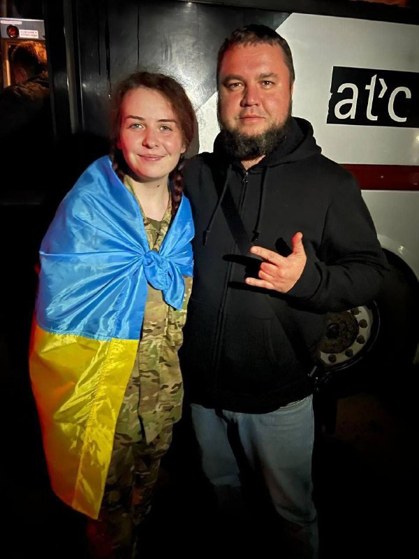 Kateryna Ptashka Polishchuk was released from captivity
