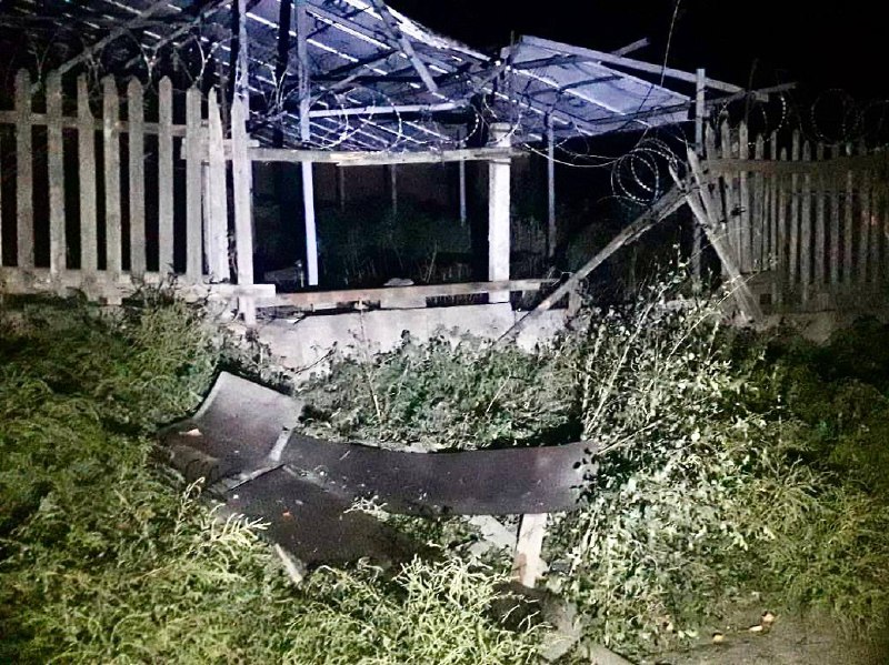 Russian army shelled Nikopol, Marhanets, Myrivka and Chervonohryhorivka communities overnight