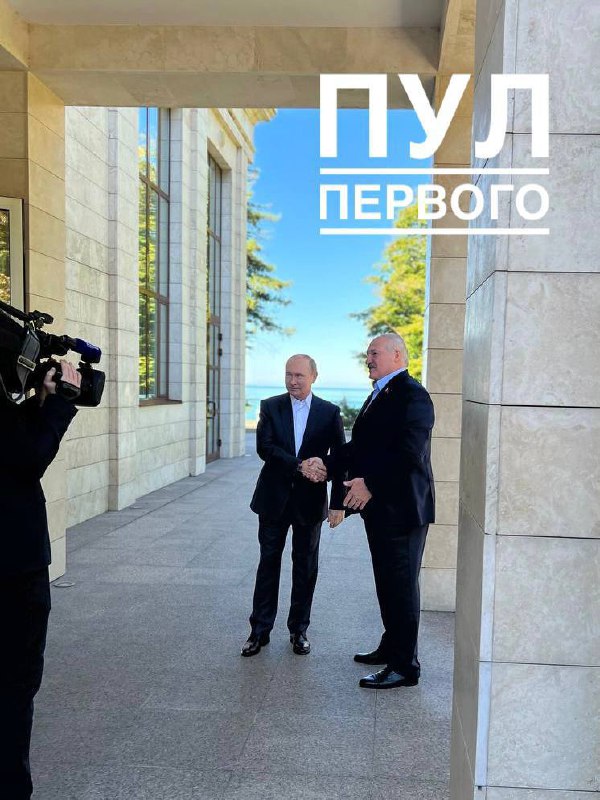 Lukashenka of Belarus met Putin in Sochi