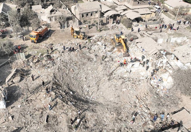 8 years old boy and 9 years old girl were killed as result of Russian missile strike in Dnipro city, fragments of bodies were extracted from the rubble