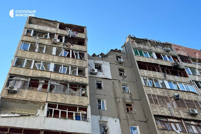 Russian army hit residential house in Mykolaiv with 2 missiles