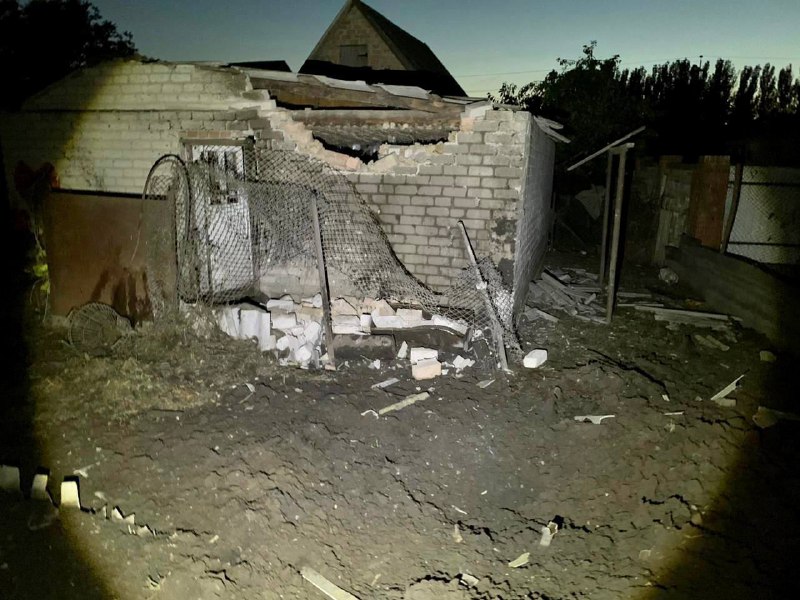 1 person killed, 3 wounded as result of Russian shelling in Chervonohryhorivka town near Nikopol