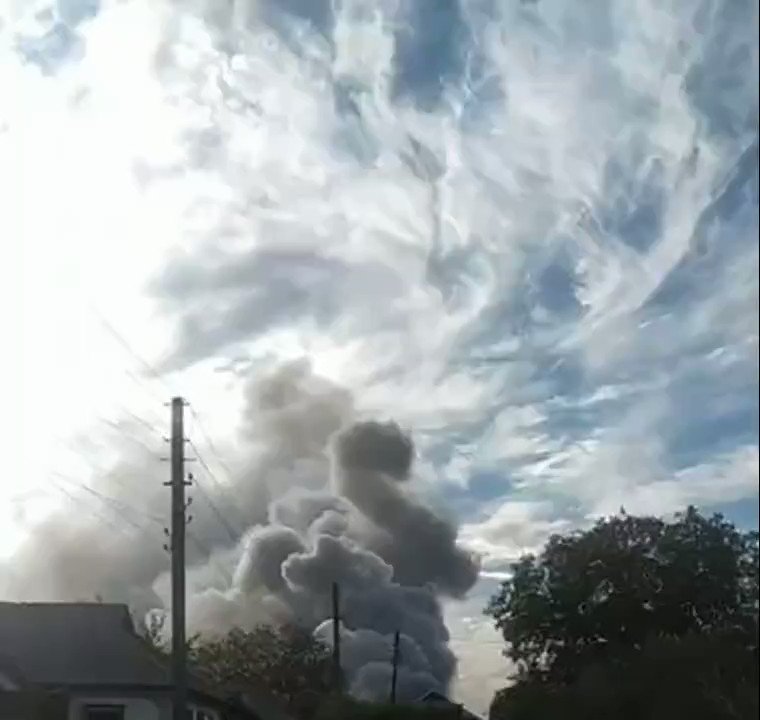 Explosions in Andriivka of Donetsk region
