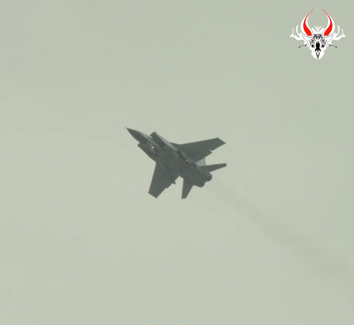 3-4 MiG-31 fighters (empty with no missiles) have been spotted over Minsk in the past 30 minutes