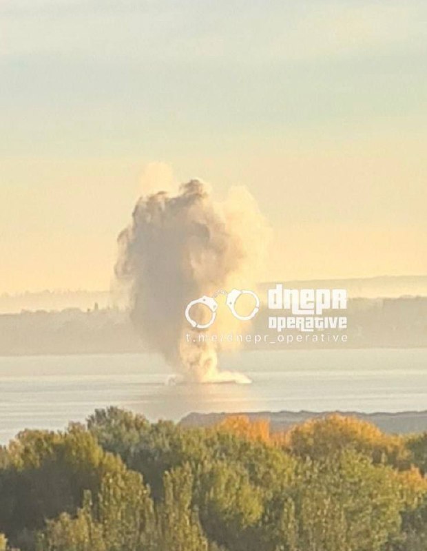 One missile shot down in Dnipro city