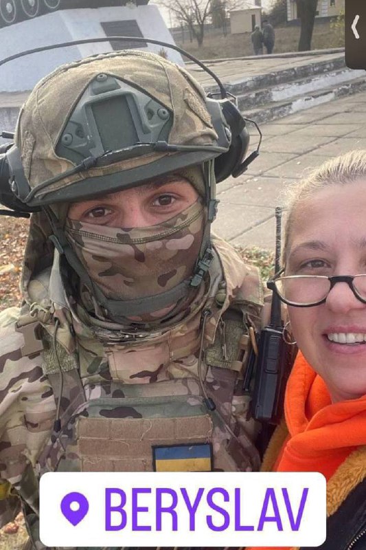 Ukrainian military reportedly in Beryslav