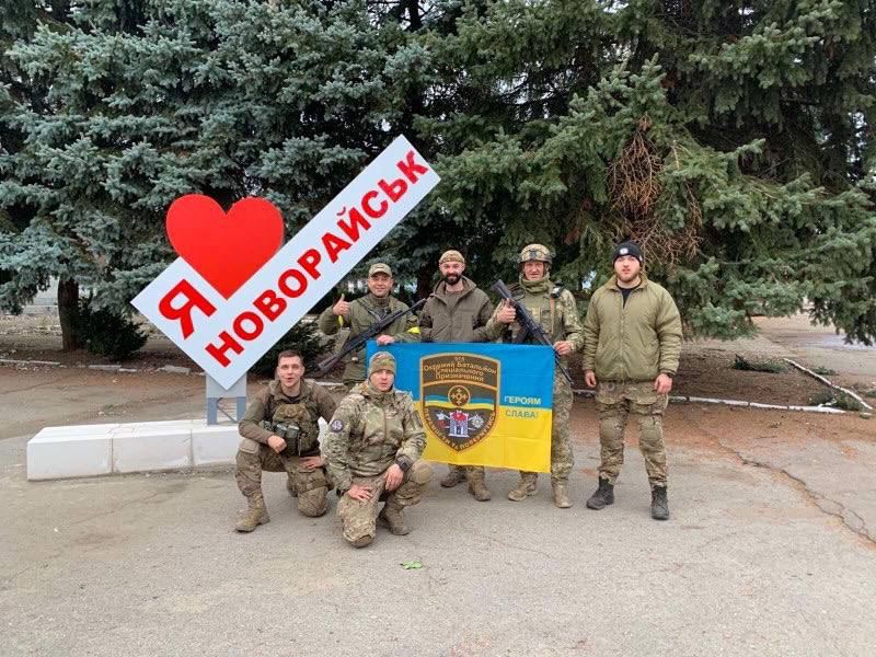 Ukrainian military in Novoraisk