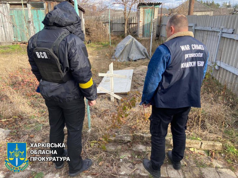Bodies of 4 civilians with signs of tortures were found in Kupiansk-Vuzloviy