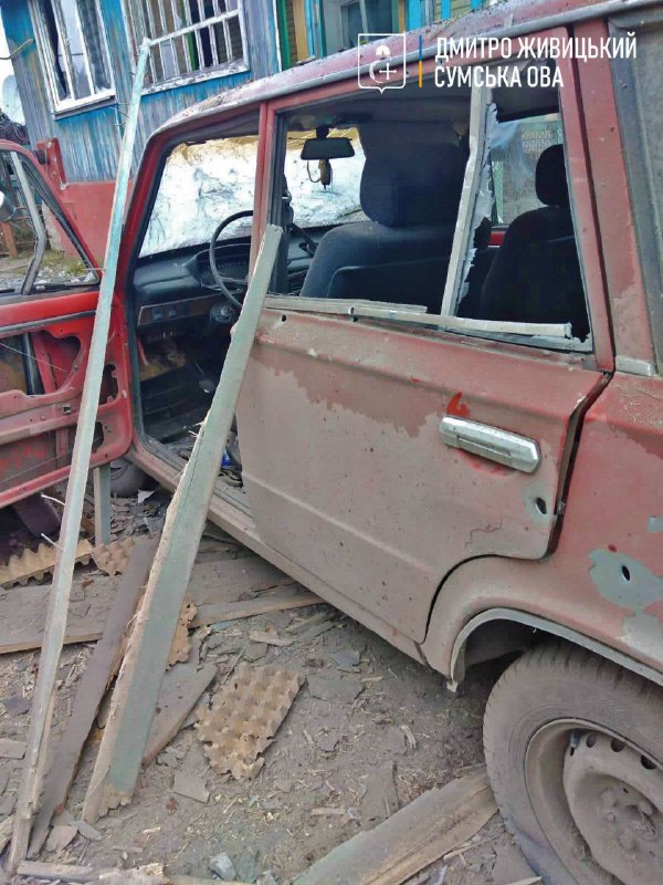 Russian troops shelled Bilopilliya community in Sumy region today