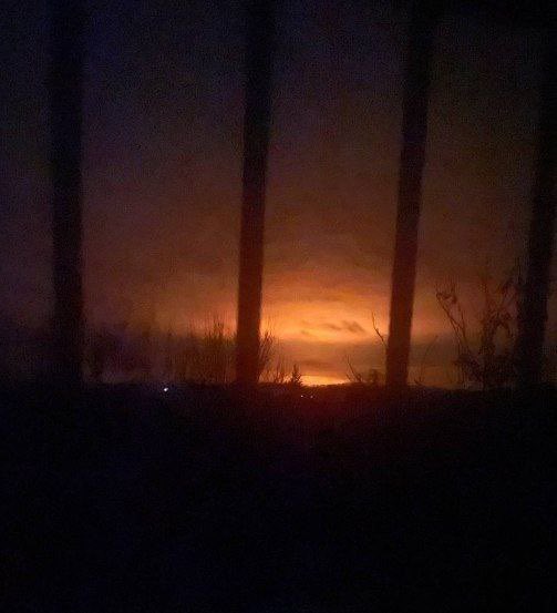 Explosions in Tokmak overnight