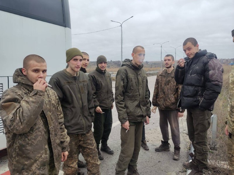 50 Ukrainian servicemen were released in a prisoner swap