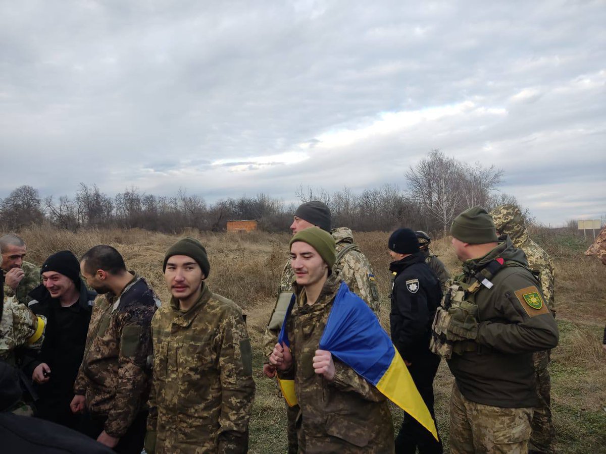 50 Ukrainian servicemen were released from Russian captivity in a prisoners swap