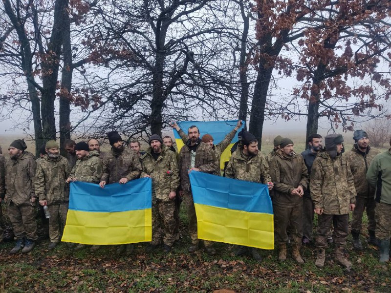 64 Ukrainian servicemen were released from Russian captivity, also citizen of U.S. Murekez Suedi was released