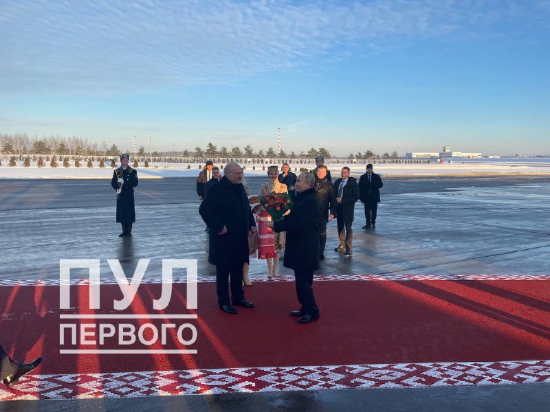 Putin arrived in Minsk to meet with Lukashenka