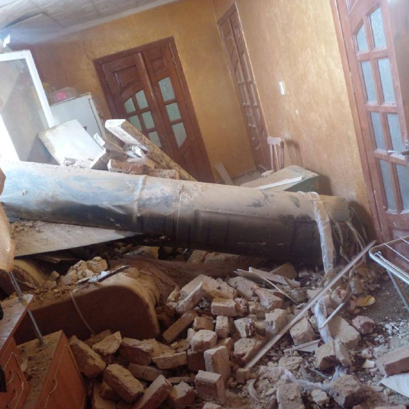 A missile hit a house in Ivano-Frankivsk region